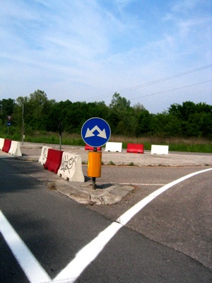 italian road sign #2