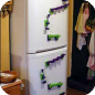 Marble Madness On Your Fridge